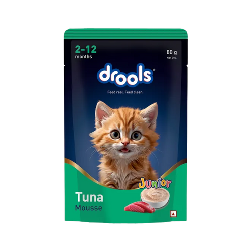DROOLS TUNA MOUSSE KITTEN WET FOOD [80g] - Animeal