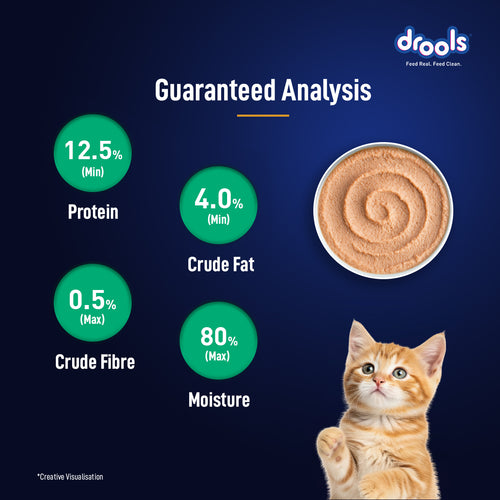 DROOLS TUNA MOUSSE KITTEN WET FOOD [80g] - Animeal