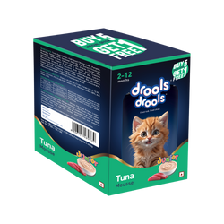 DROOLS TUNA MOUSSE KITTEN WET FOOD [80g] - Animeal