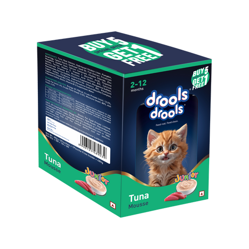 DROOLS TUNA MOUSSE KITTEN WET FOOD [80g] - Animeal