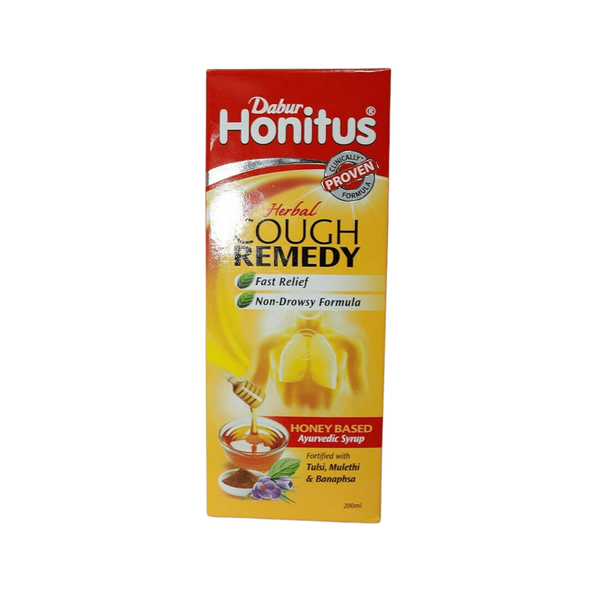 Dabur Honitus Cough Syrup for Dogs and Cats, 200ml - Animeal