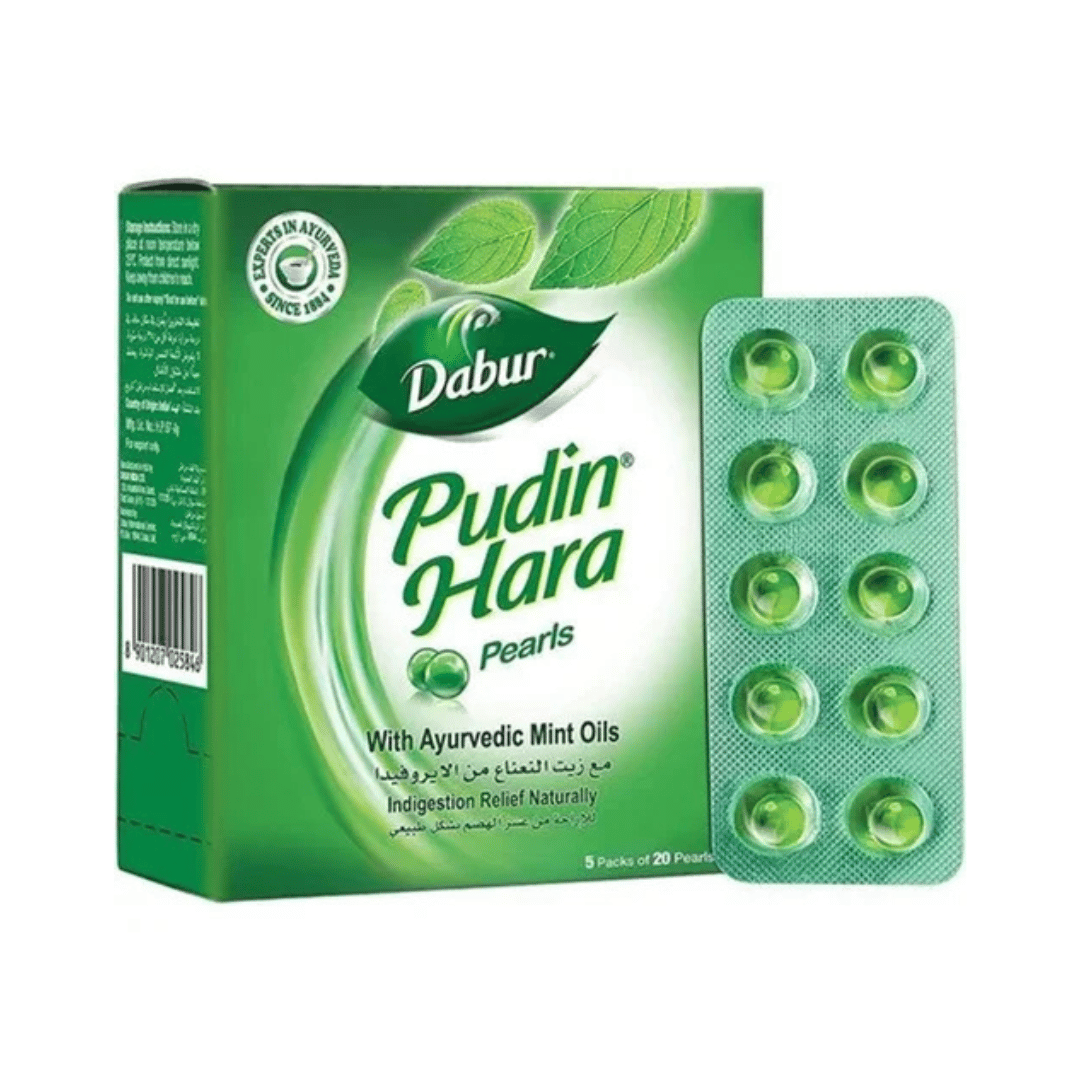 Dabur Pudin Hara Pearls, 10 Capsules - Animeal
