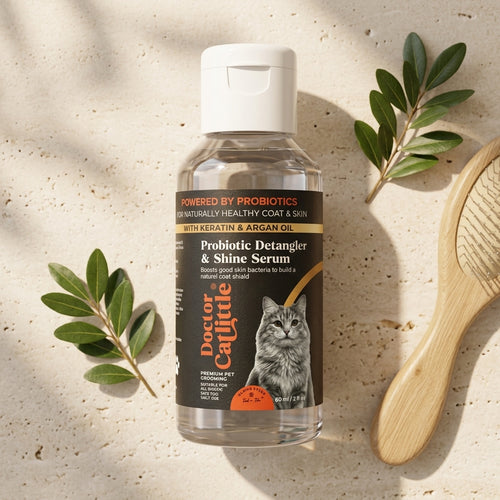 Doctor Catlittle Probiotic Detangler and Shine Serum for Cats - Animeal