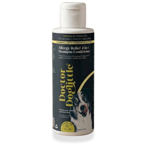 Doctor Doglittle Probiotic Allergy Relief  2-in-1 Shampoo Conditioner 200ml - Animeal