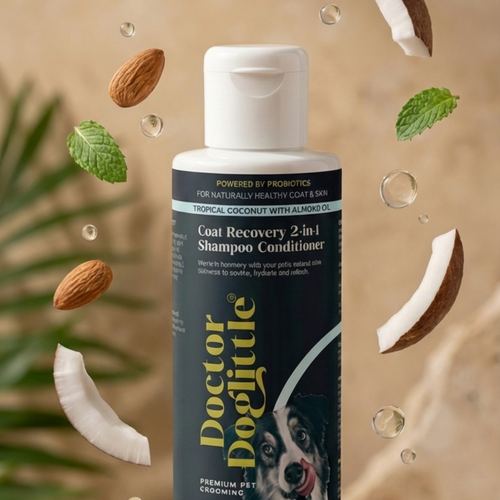 Doctor Doglittle Probiotic Coat Recovery 2-in-1 Shampoo Conditioner 200ml - Animeal