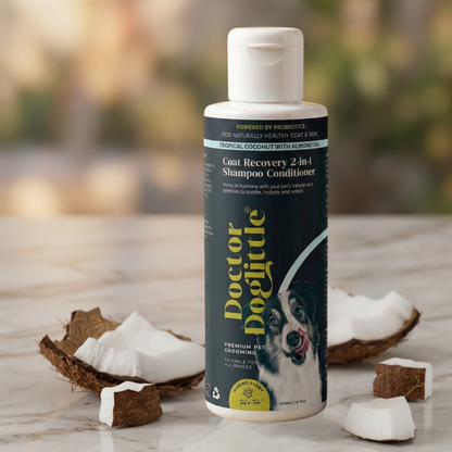 Doctor Doglittle Probiotic Coat Recovery 2-in-1 Shampoo Conditioner 200ml - Animeal