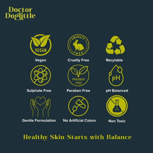 Doctor Doglittle Probiotic Sensitive Skin 2-in-1 Shampoo Conditioner - Animeal