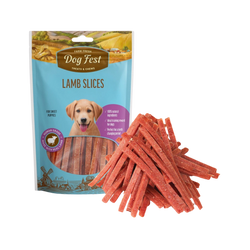 Dog Fest Lamb Slices Dog Treat 90g - Animeal