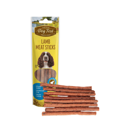 Dog Fest Meat Sticks Lamb Dog Treat 45g - Animeal