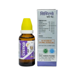 Dr. Goel's Cystigo Pet Drop for Dogs and Cats, 30ml - Animeal