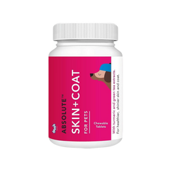 Drools Absolute Skin and Coat Tablet for Dogs and Cats | 18 Tablets - Animeal