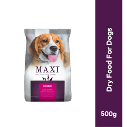 Drools Maxi Adult Chicken and Liver Dry Dog Food, 500g - Animeal