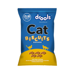 Drools Real Chicken Cat Biscuits 40g - Animeal