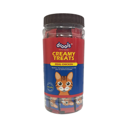 Drools Real Chicken Creamy Cat Treats Jar (30 Pieces) - Animeal