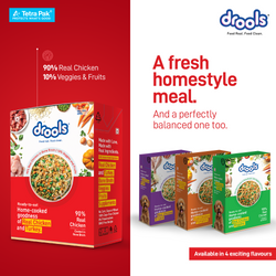 Drools Tetra Pack Real Chicken Turkey 350gm - Animeal