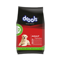 Drools Vegetables Adult and Puppy Dry Dog Food, 8kg - Animeal
