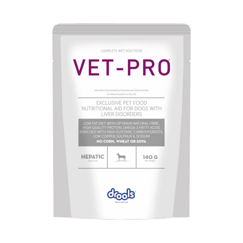 Drools Vet Pro Hepatic in Gravy Wet Dog Food, 150g - Animeal