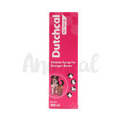 Dutchcal Syrup for Dogs and Cats, 200ml - Animeal