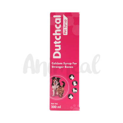 Dutchcal Syrup for Dogs and Cats, 200ml - Animeal