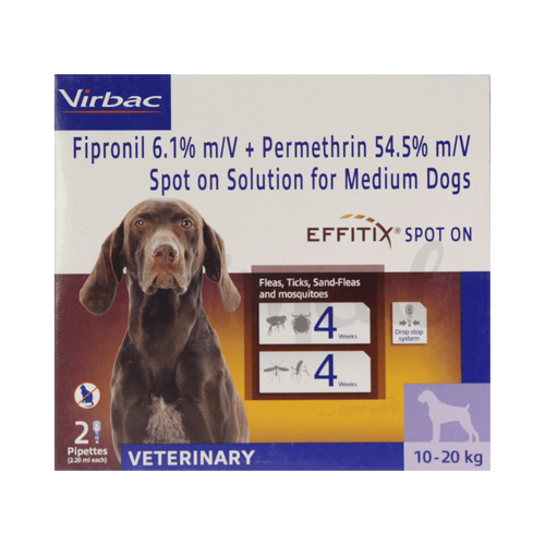 EFFITIX (10-20KG) DOG SPOT ON - Animeal