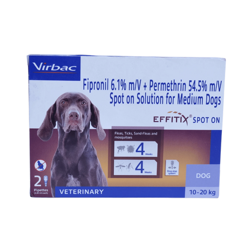 EFFITIX (10-20KG) DOG SPOT ON - Animeal