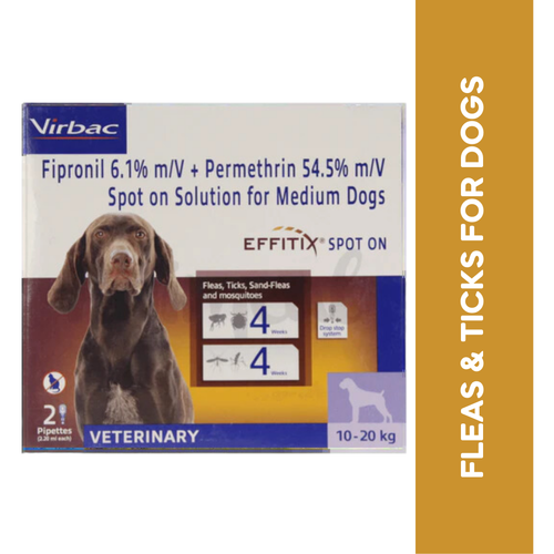 EFFITIX (10-20KG) DOG SPOT ON - Animeal