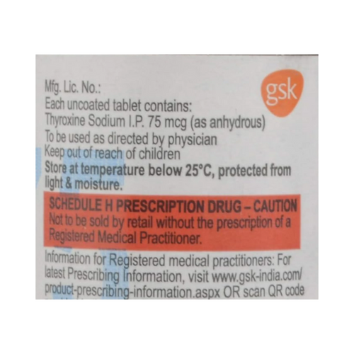 ELTROXIN 125MG TABLET - Animeal