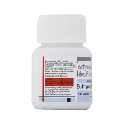 EUTHYROX 50GM TABLET - Animeal