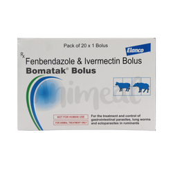 Elanco Bomatak Bolus for Cattle, 1 Bolus - Animeal