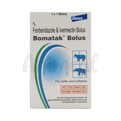 Elanco Bomatak Bolus for Cattle, 1 Bolus - Animeal