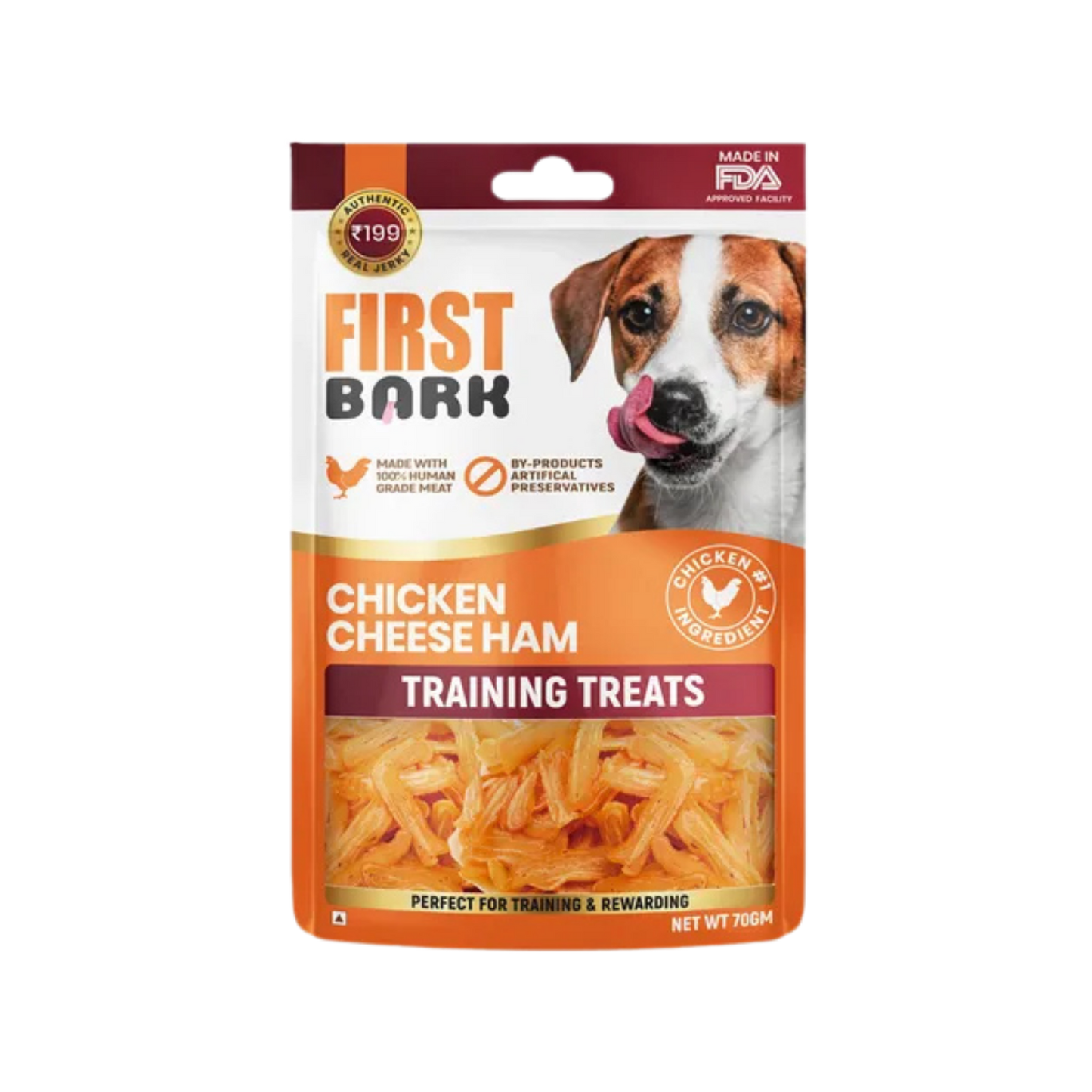 FB CHIC CHEESE HAM TREAT - Animeal