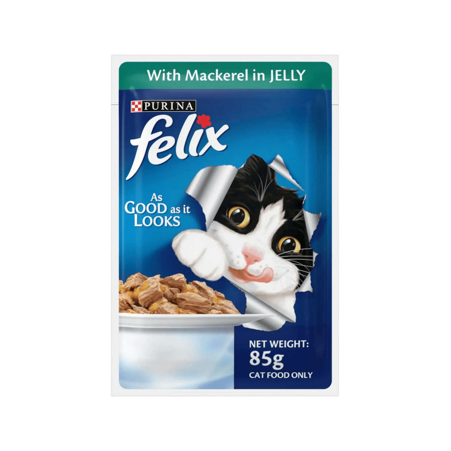 FELIX ADULT MACKEREL JELLY - Animeal