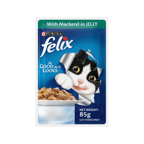 FELIX ADULT MACKEREL JELLY - Animeal
