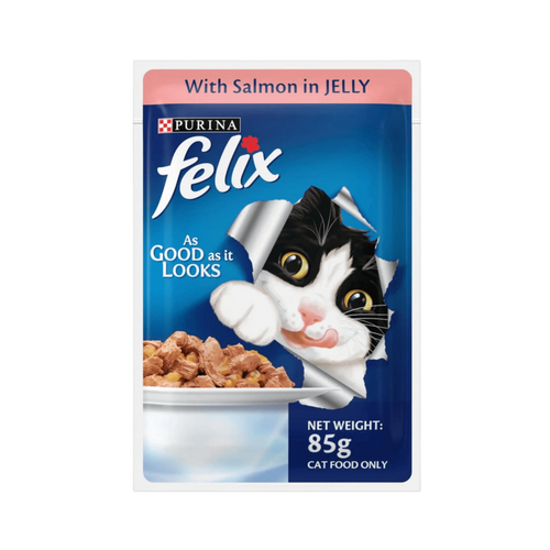 FELIX ADULT SALMON JELLY - Animeal