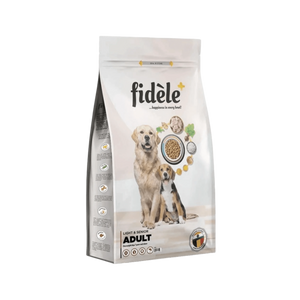 FIDELE PLUS ADULT LIGHT & SENIOR DRY FOOD [3KG] - Animeal