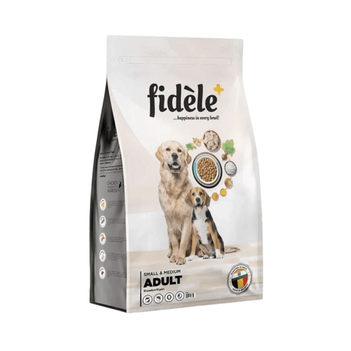 FIDELE PLUS ADULT SMALL & MEDIUM DRY FOOD (M) - Animeal