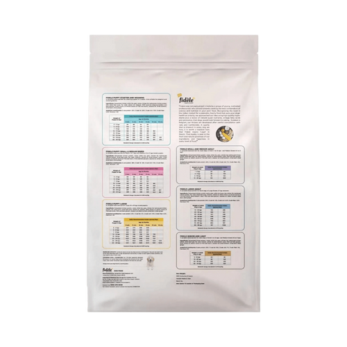 FIDELE PLUS PUPPY LARGE DRY FOOD (M) - Animeal