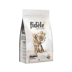 FIDELE PLUS PUPPY SMALL & MEDIUM DRY FOOD [1 KG] - Animeal