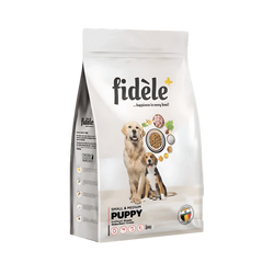 FIDELE PLUS PUPPY SMALL & MEDIUM DRY FOOD [12 KG] - Animeal