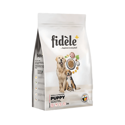 FIDELE PLUS PUPPY SMALL & MEDIUM DRY FOOD [12 KG] - Animeal