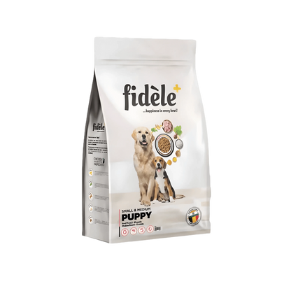 FIDELE PLUS PUPPY SMALL & MEDIUM DRY FOOD [3 KG] - Animeal