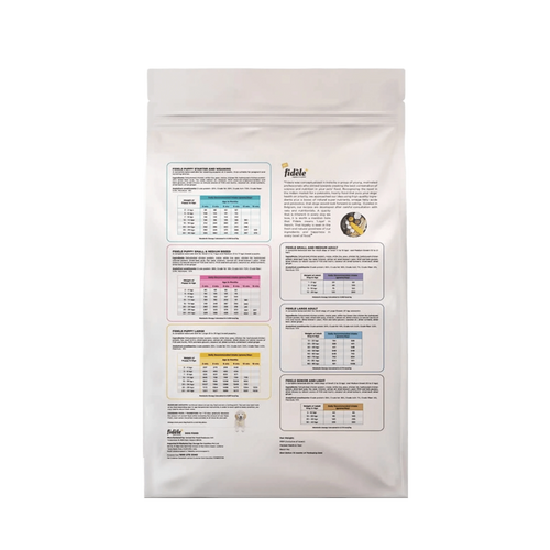 FIDELE PLUS PUPPY SMALL & MEDIUM DRY FOOD [3 KG] - Animeal