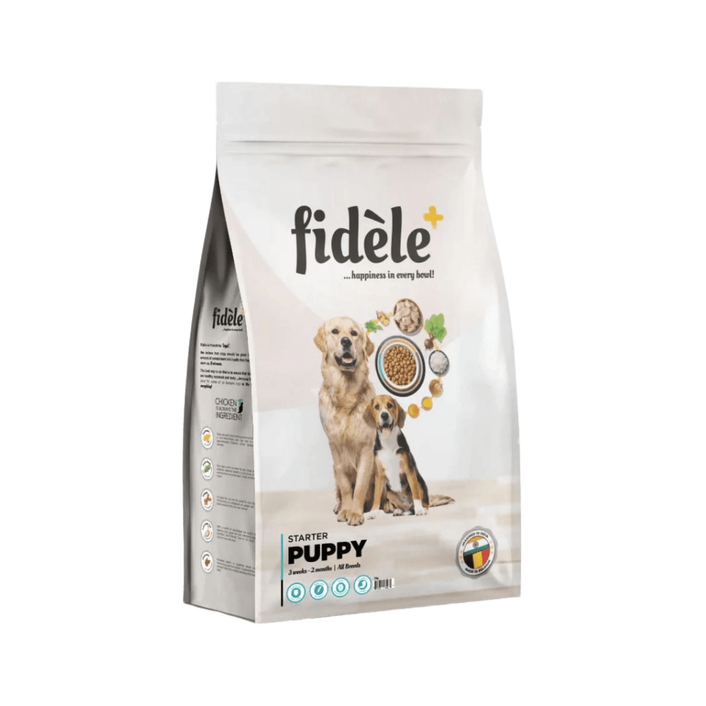 FIDELE PLUS STARTER PUPPY DRY FOOD [12 KG] - Animeal