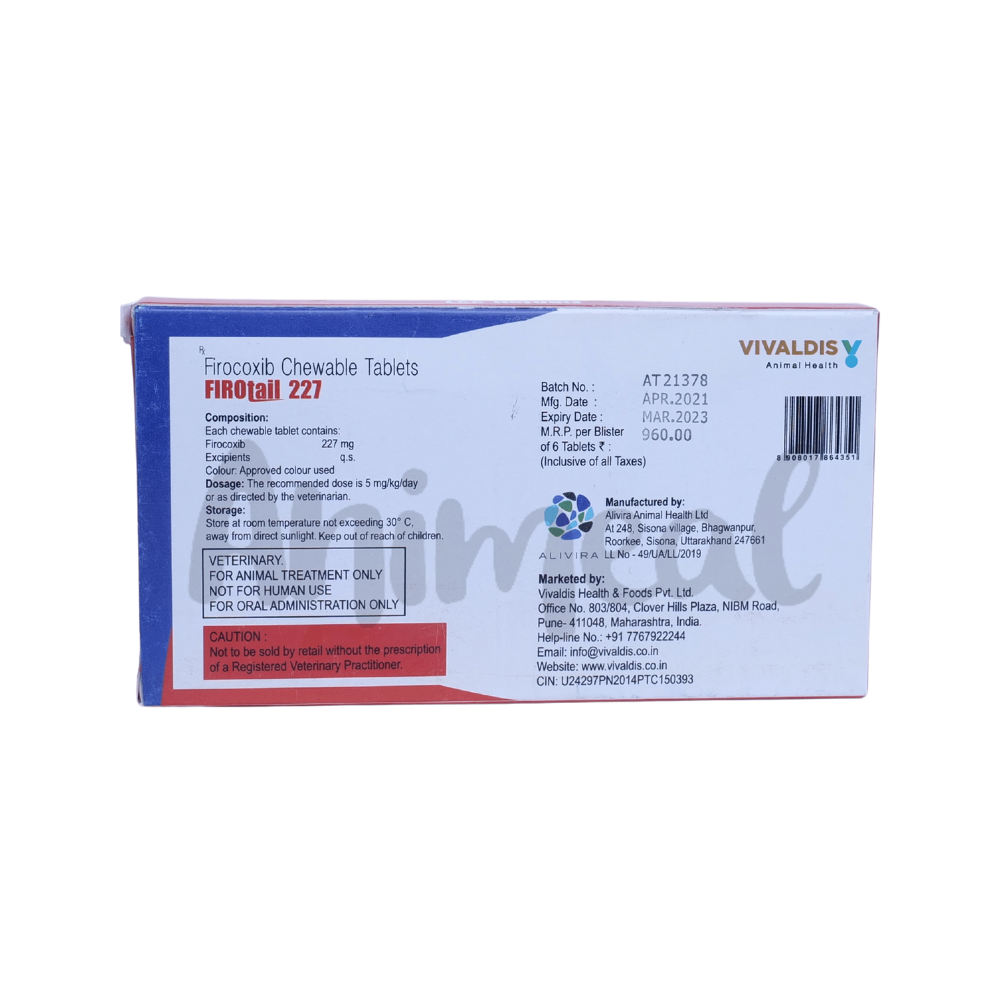 FIROTAIL 227 TABLET - Animeal