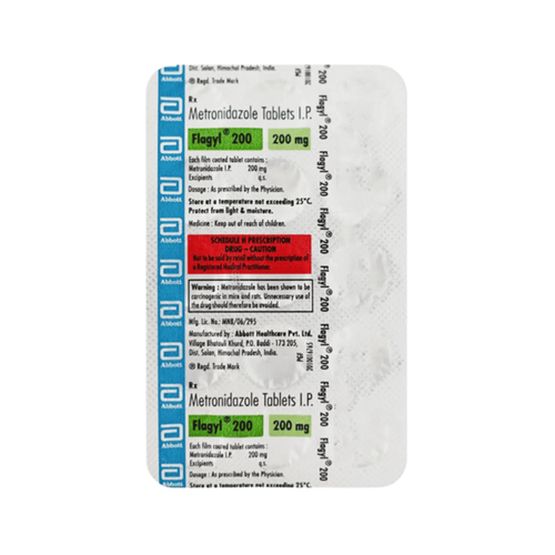 FLAGYL 200MG TABLET - Animeal