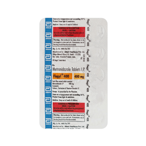 FLAGYL 400MG TABLET - Animeal
