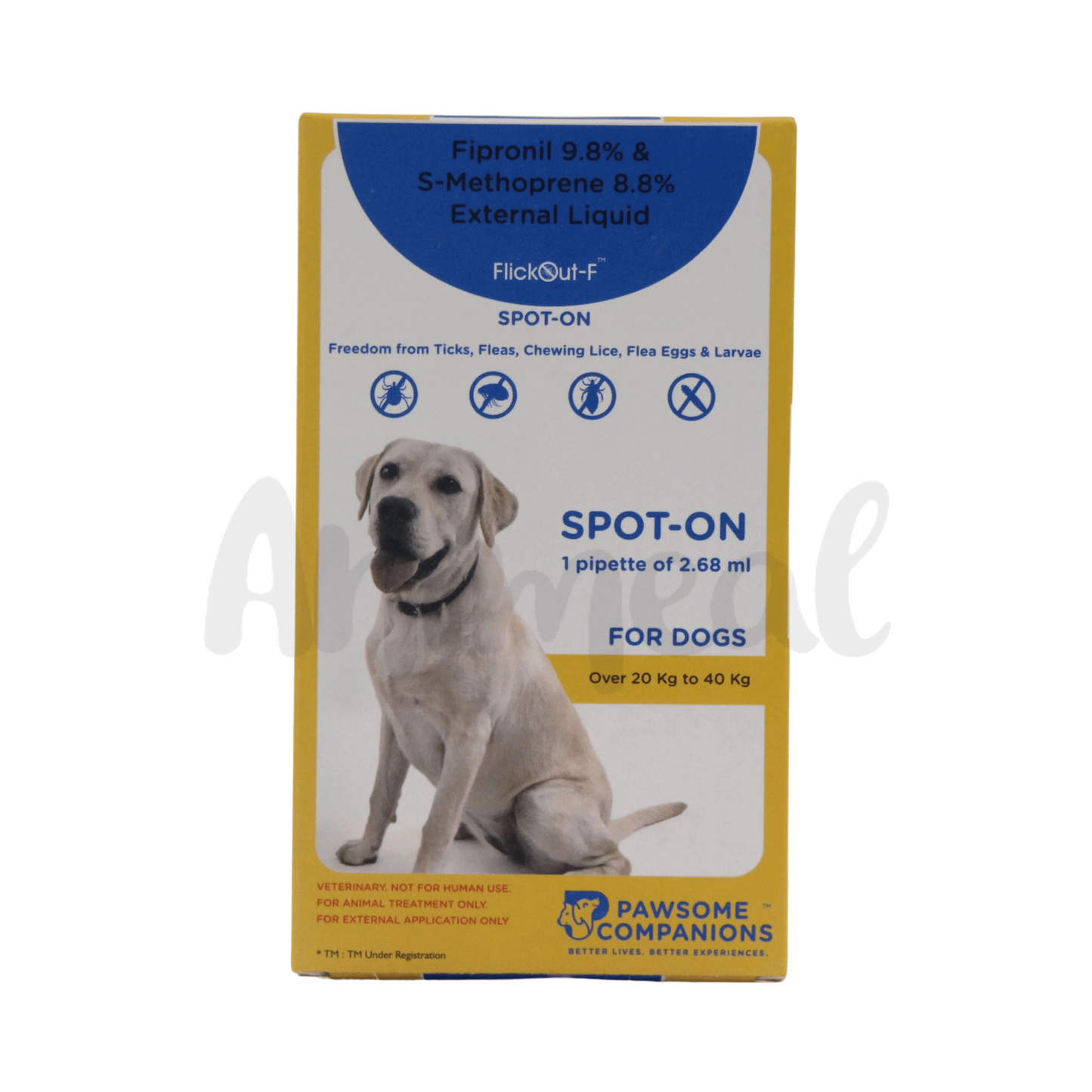 FLICKOUT F SPOT ON (20KG TO 40KG) - Animeal