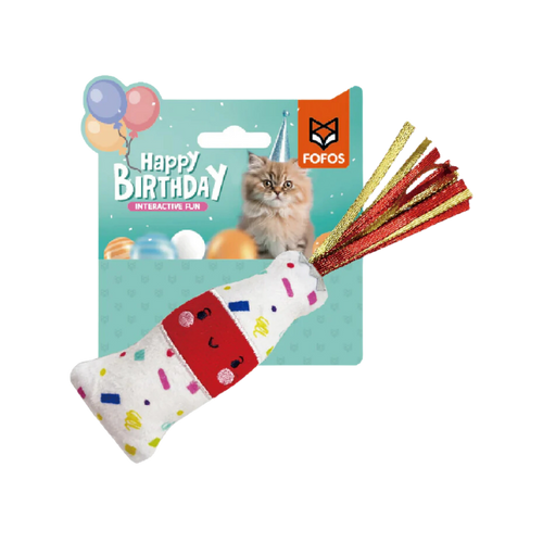 FOFOS BIRTHDAY DRINK CAT TOY - Animeal