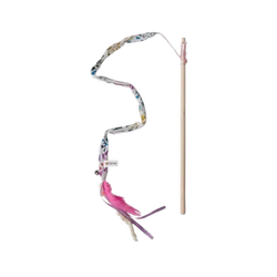 FOFOS BLOCKY MEOW FEATHER WAND - Animeal