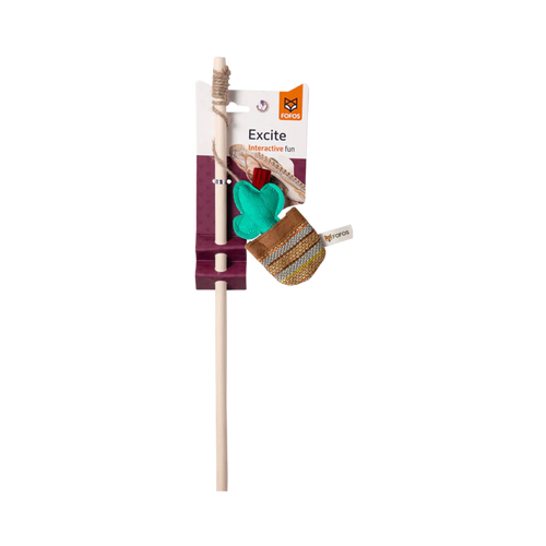 FOFOS CAT TOY CACTUS WAND PHOENIX - Animeal